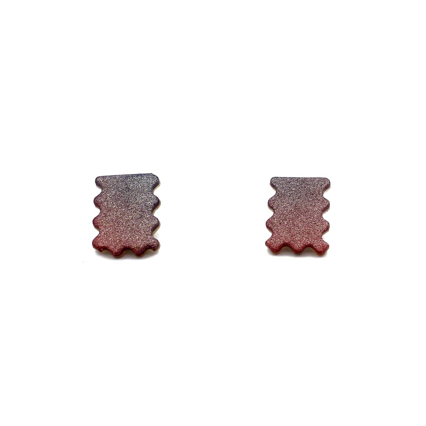 Evening Dew- Wave Studs