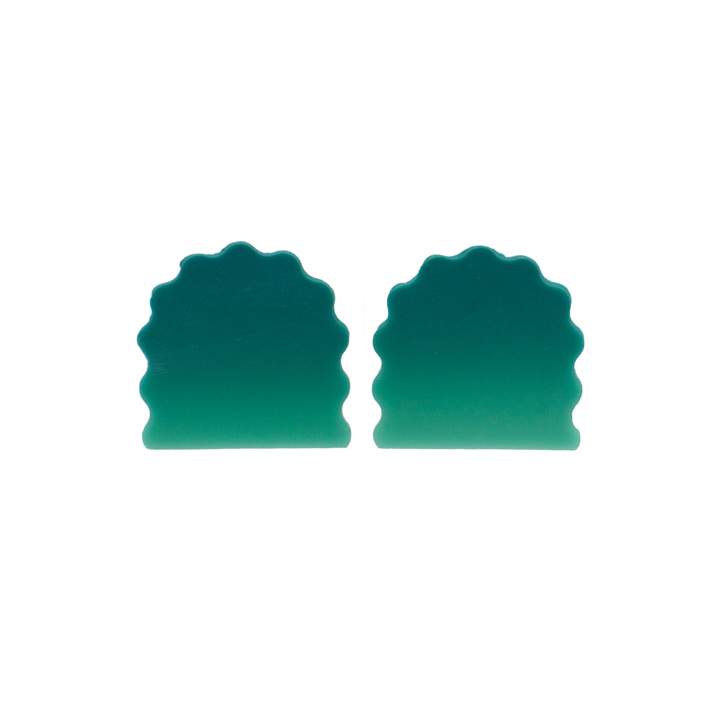 Sea Foam- Large Wave Stud