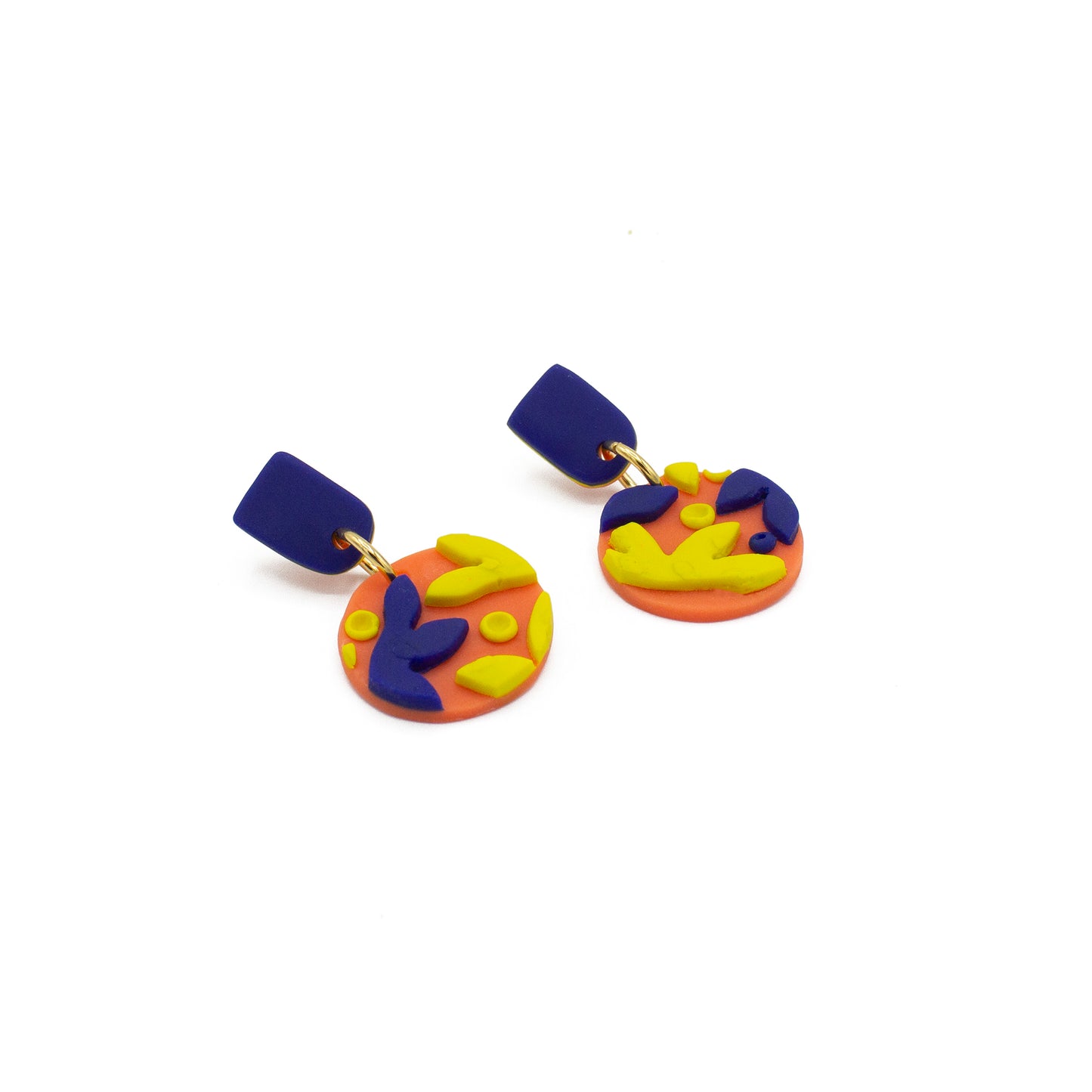 Strawberry Lime- Circle Dangle II