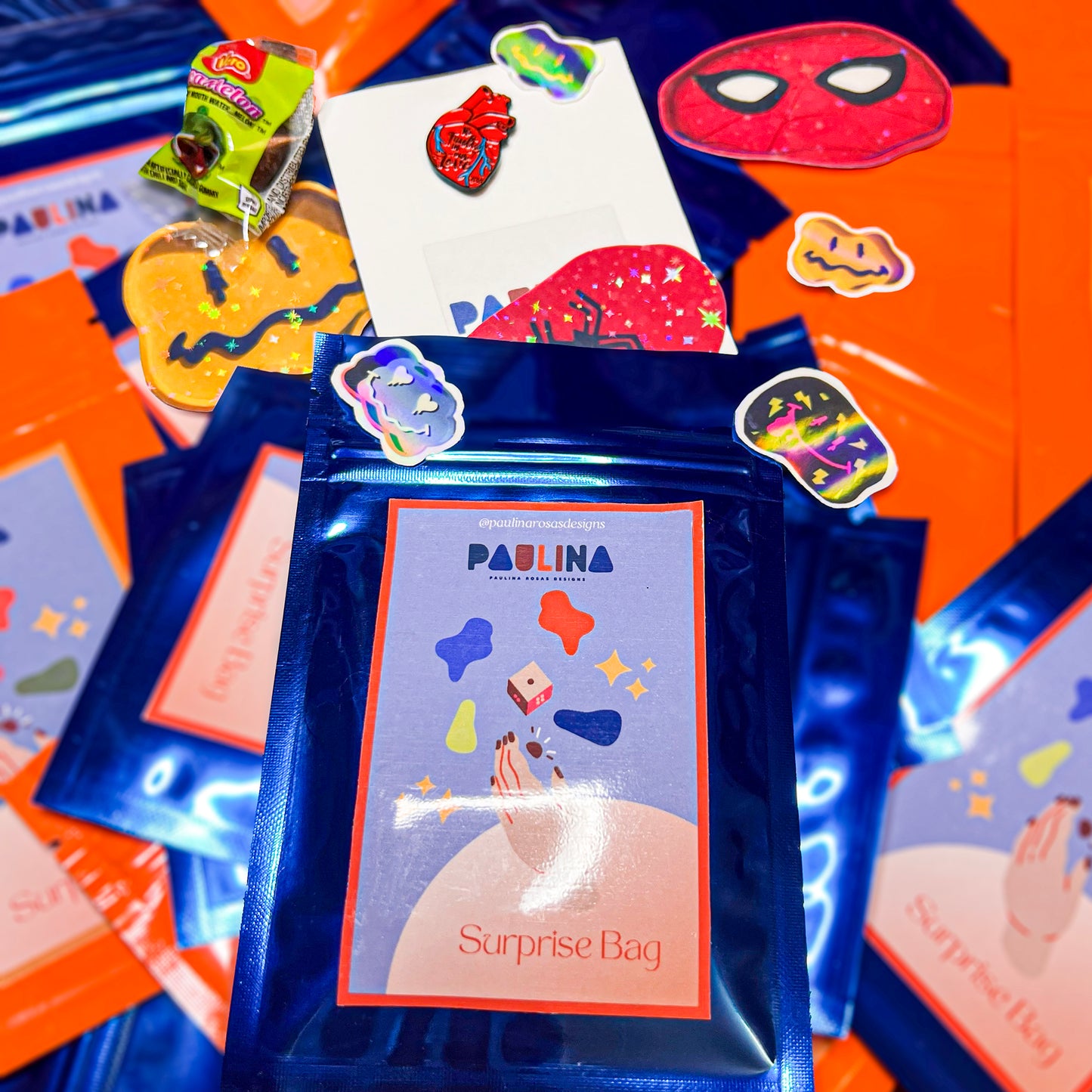 Surprise Enamel PIN Bag✨